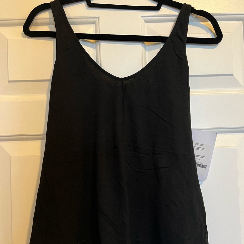 Fabletics NWT black tanks